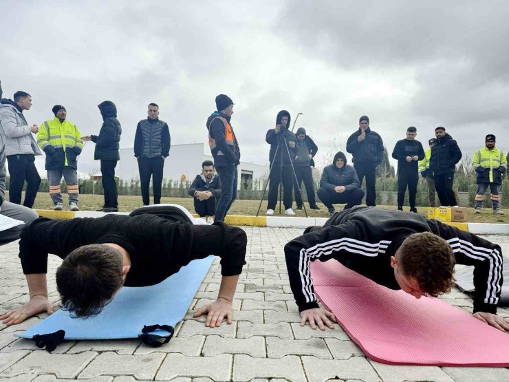 Kütahya OSB’de itfaiye birimi için personel alımında uygulamalı etap tamamlandı