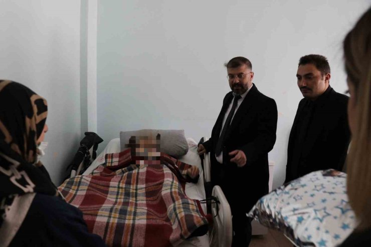 Bayburt’ta lösemi hastalarına moral ziyaretleri yapıldı