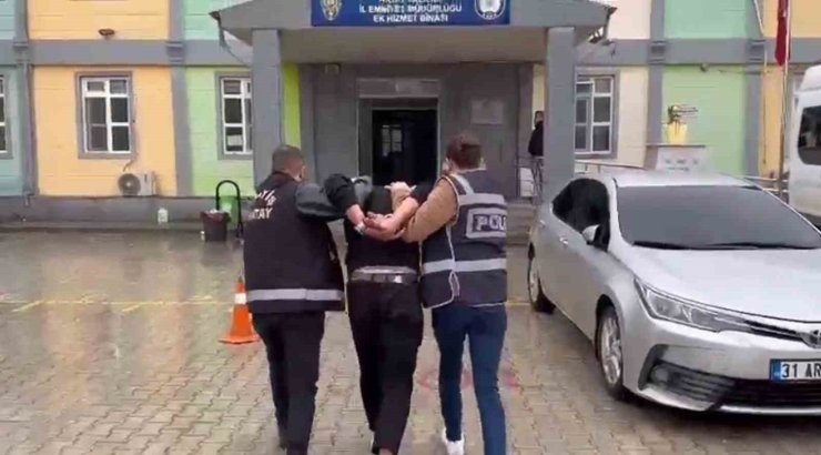 Hatay’da 16 yıl 8 ay hapis cezası bulunan şahıs tutuklandı