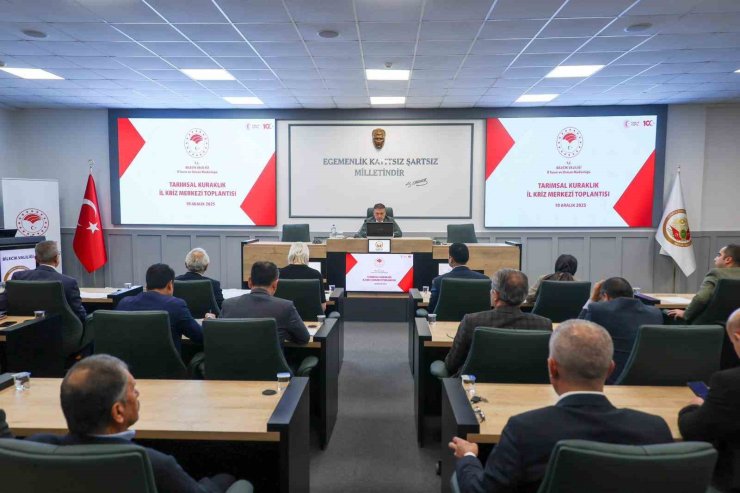 Bilecik’te Kuraklık Kriz Merkezi ve Hayvanları Koruma Kurulu Toplantıları yapıldı