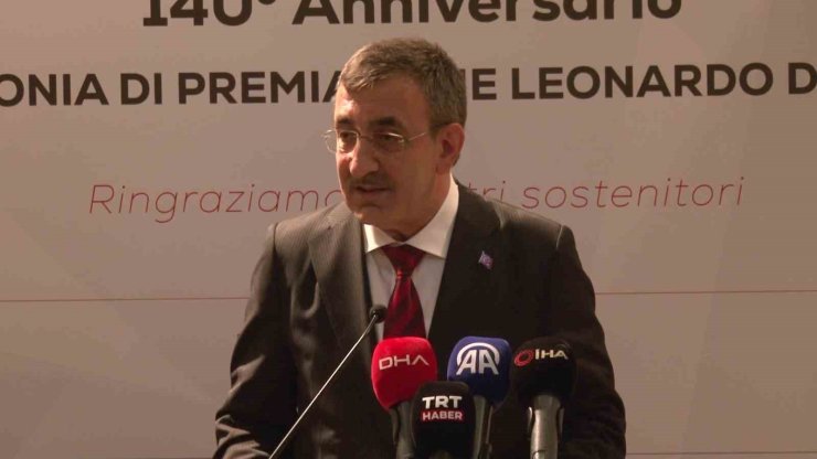 Cumhurbaşkanı Yardımcısı Cevdet Yılmaz: "Türk şirketleri İtalyan pazarında giderek daha dinamik bir rol oynamaktadır"