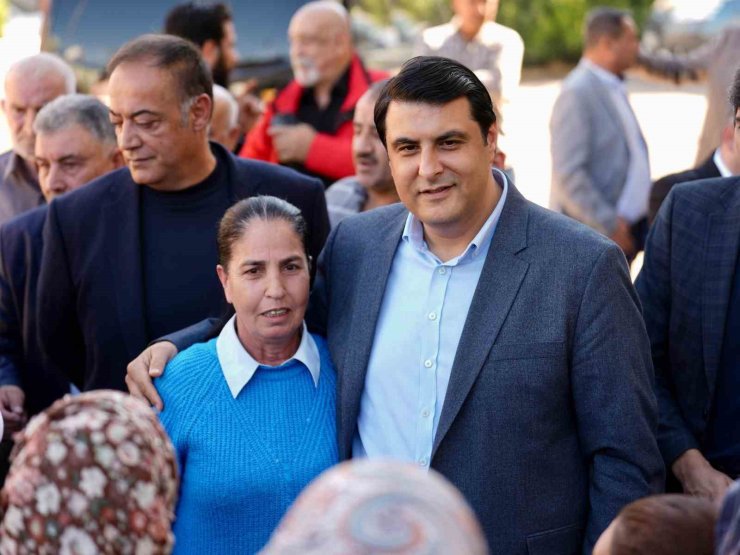 Yılmaz, Mevlana Mahallesi’nde vatandaşlarla buluştu