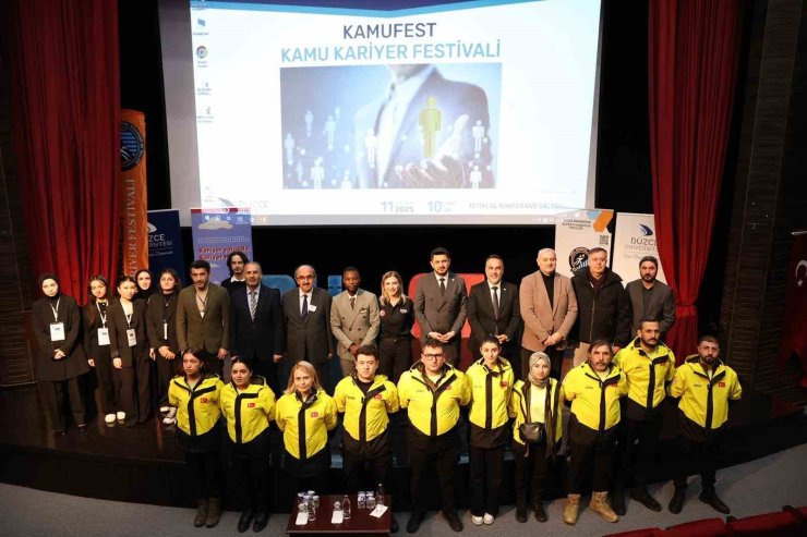 Düzce Üniversitesi öğrencileri ile kamu sektörünü buluştu