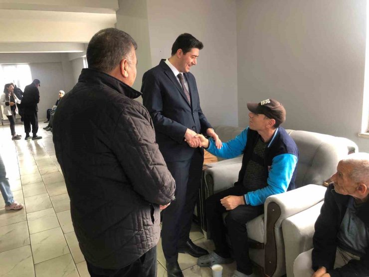 Kaymakam Fatih Erdoğan’dan Özel Akasya Bakım Merkezi’ne ziyaret