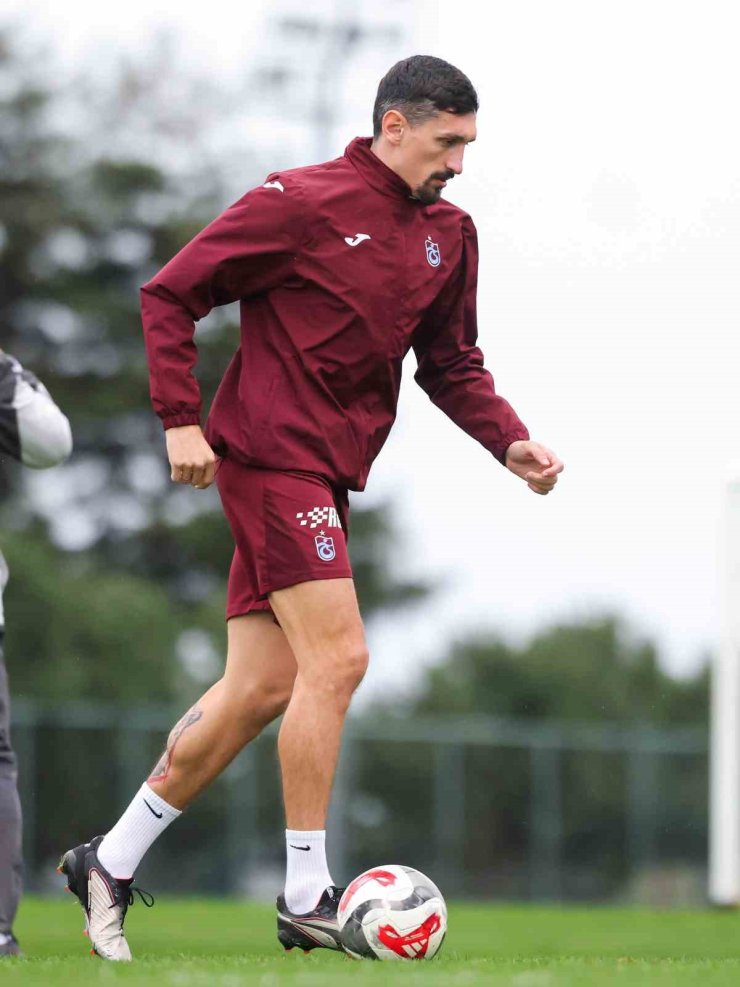 Trabzonspor’da Savic, takımla çalıştı