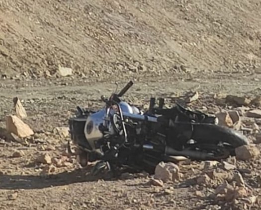 İzmirli motosiklet sürücüsü Demirci yolunda hayatını kaybetti