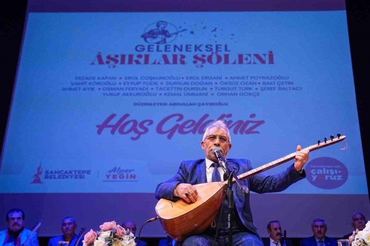 Sancaktepe’de âşıklar geleneği geleceğe taşındı