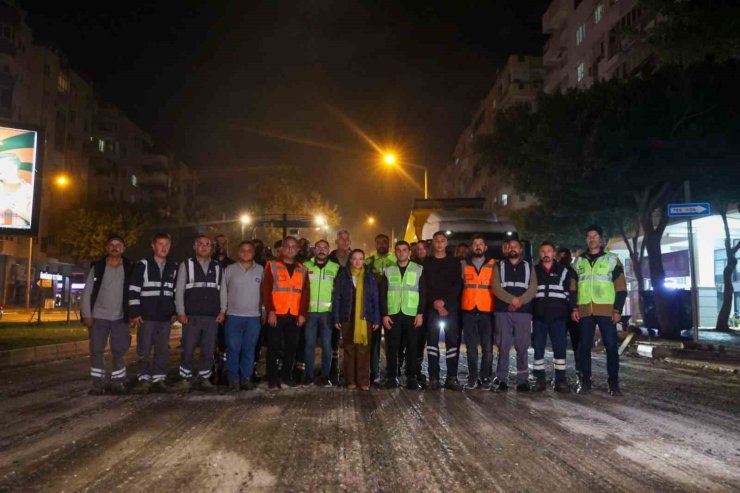 100. Yıl Bulvarı’nda asfalt çalışmasının ilk etabı tamamlandı