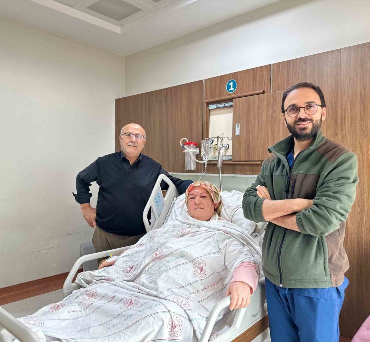 Siirt’te kafa tabanı ameliyatı gerçekleşti