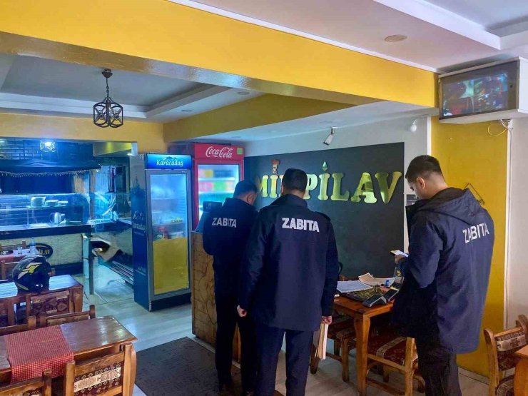 Siirt’te 4 iş yerine toplam 7 bin 171 lira idari yaptırım uygulandı