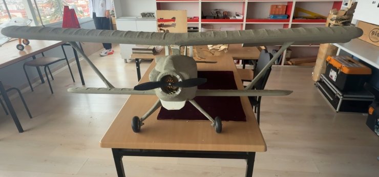 Erbaalı öğrenciler "Erbaa Teyyaresi"ni gün yüzüne çıkardı