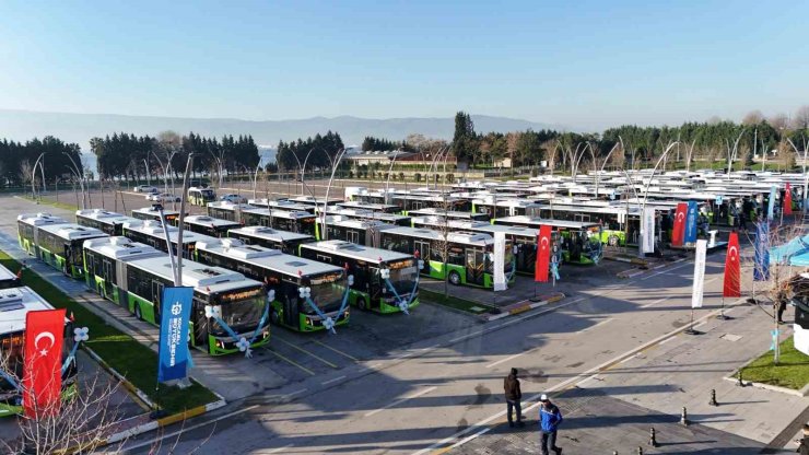 Kocaeli ulaşım filosuna 68 yeni otobüs