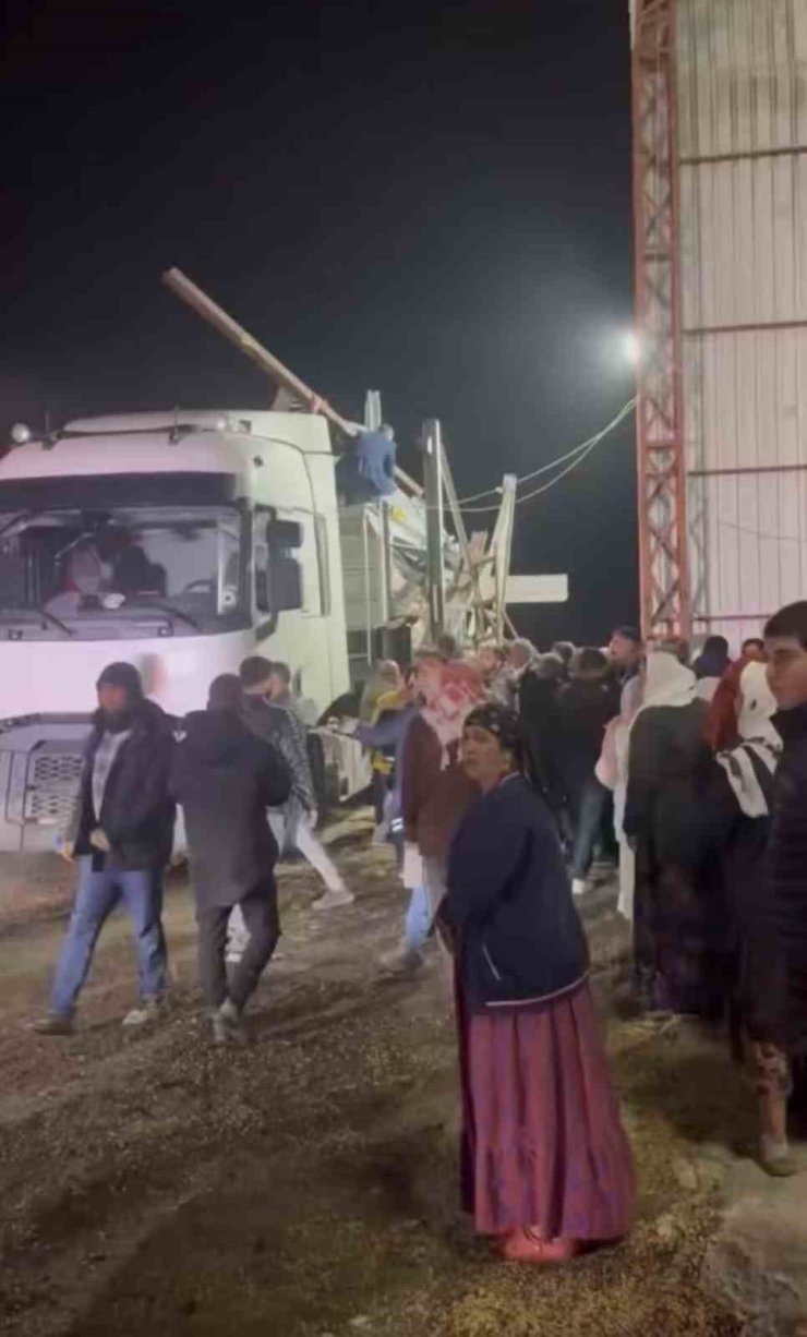 Mardin’de mısır kurutma silosu çöktü: 1 ölü