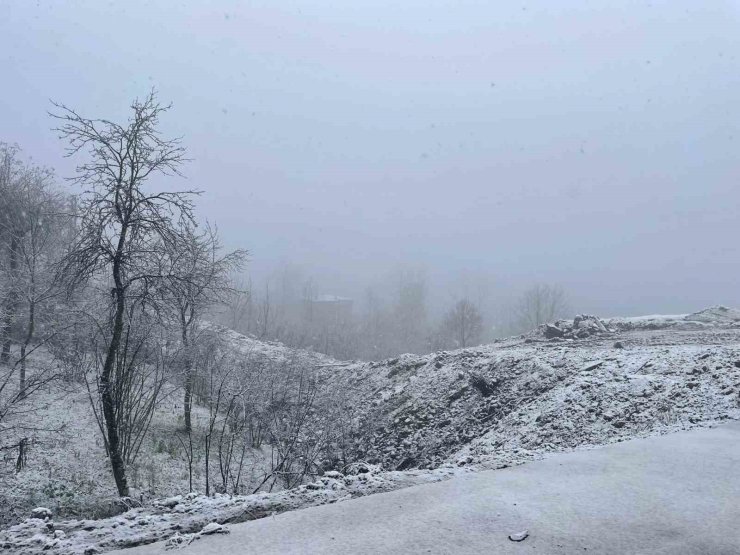 Ordu’nun yüksekleri beyaza büründü