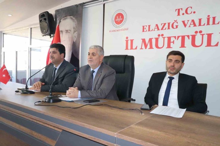 Elazığ’da Kur’an kurslarındaki faaliyetler değerlendirildi