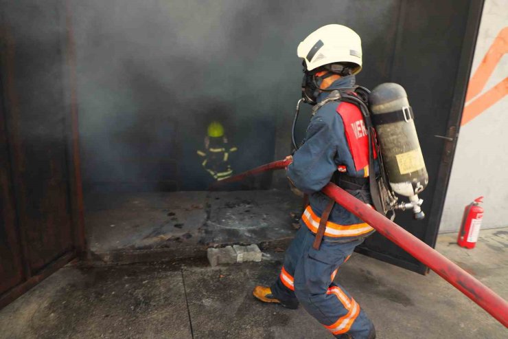 Ata Eğitim Merkezi, Derecik İtfaiyesi’ni 5 günlük kapsamlı eğitimle ağırladı