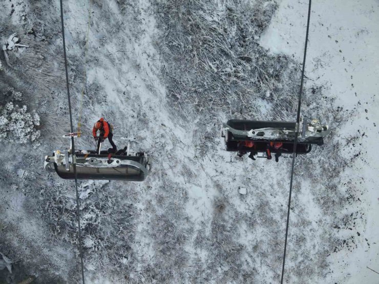 JAK ve AFAD ekipleri kayak sezonuna hazır
