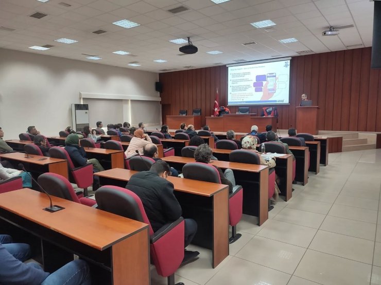 AFAD’dan kurum personeline afet farkındalık eğitimi ve tahliye tatbikatı