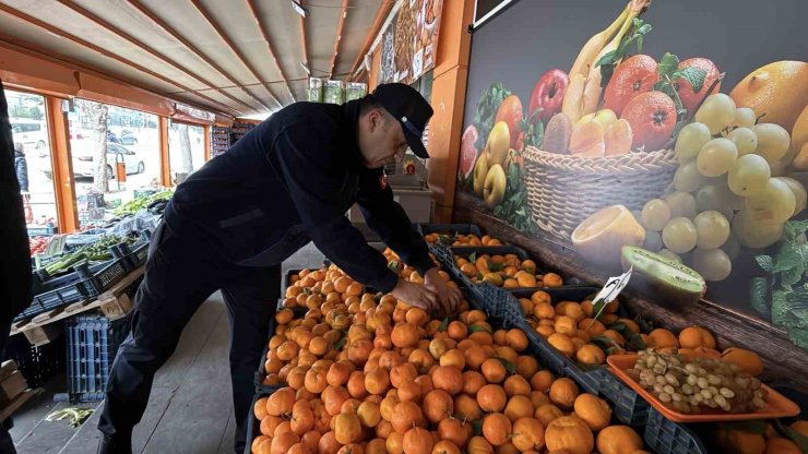 Çorum’da manav ve marketlere sıkı denetim: 105 işetme denetlendi