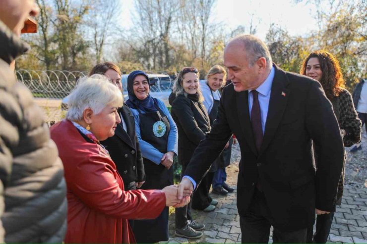 Başkan Özlü, girişimci kadınlarla bir araya geldi