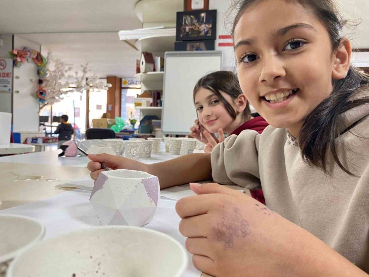 Kötekli Gençlik Merkezi’nde sanat dolu günler