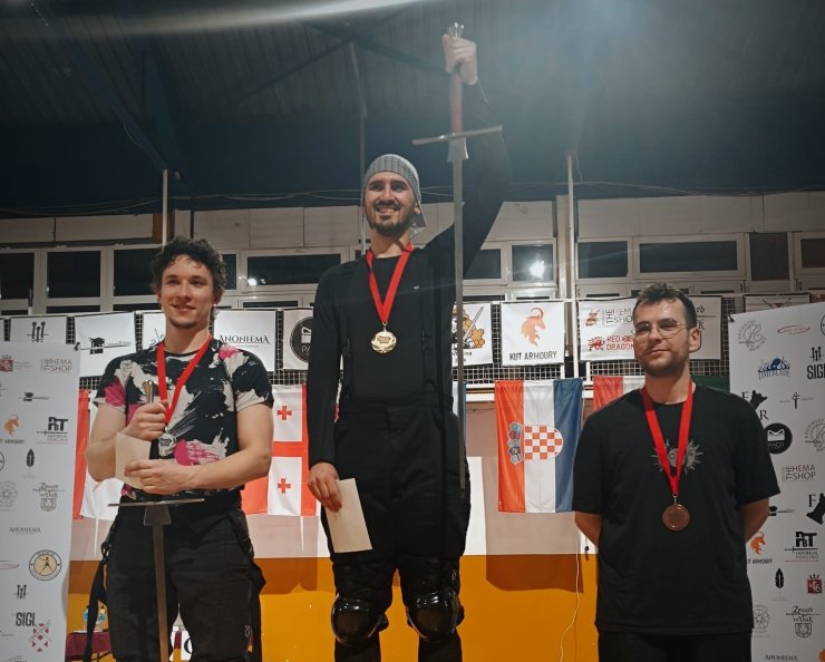 Eskişehirli sporcu, uzun kılıç kategorisinde 3. oldu