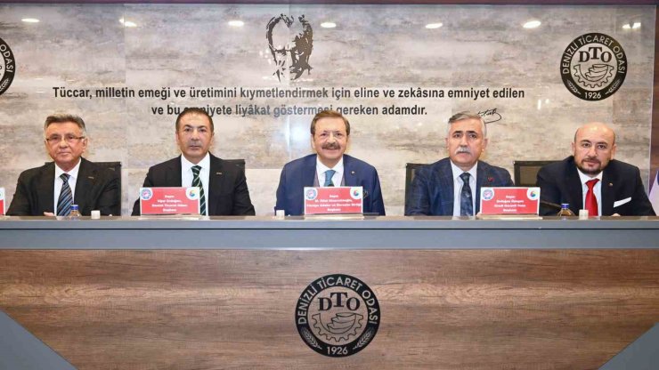 Denizli’den Ankara’ya seslenen Hisarcıklıoğlu üyelerinin KDV alacağını istedi