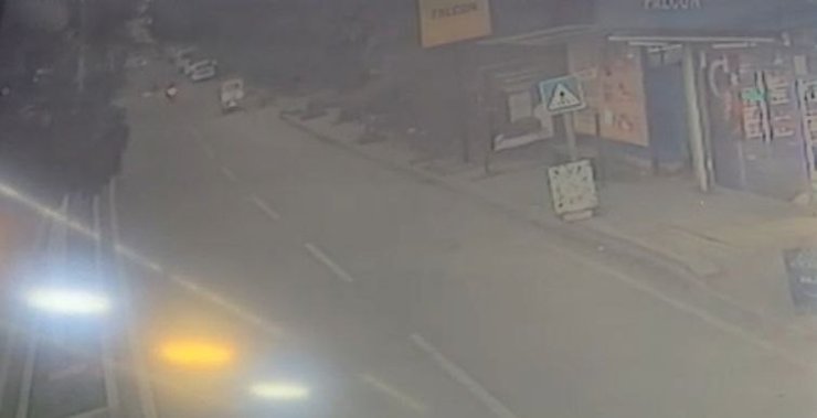 Adana’da motosikletlin hayatını kaybettiği kazanın görüntüleri ortaya çıktı