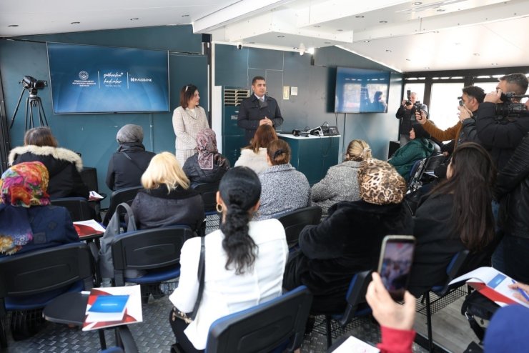 Yükselen kadınlar girişimcilik tırı Düzce’de