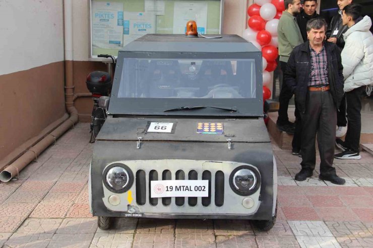 Geleceğin mühendislerinin tasarladığı elektrikli araçlar beğeni topladı