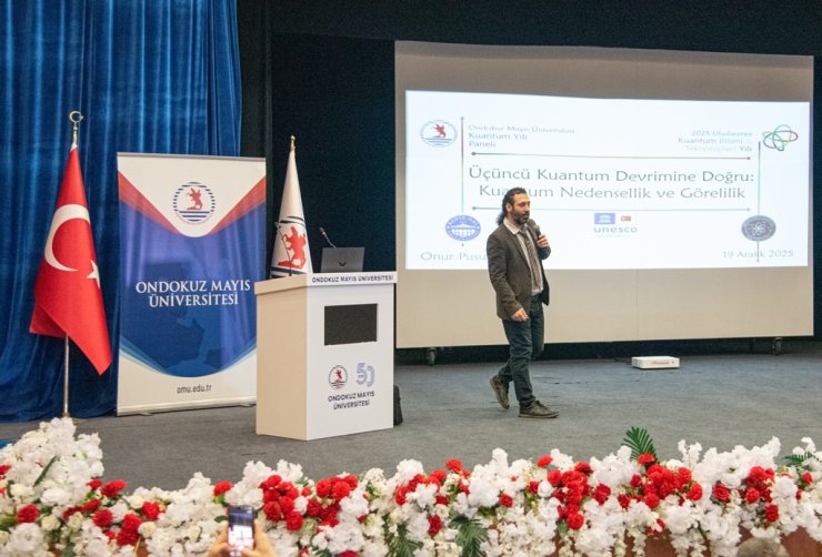 OMÜ’de kuantum bilimi ve teknolojilerinin geleceği konuşuldu