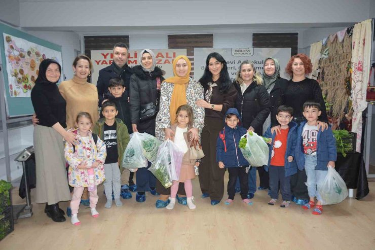 Ordu’da miniklerin kurduğu pazarın gelirleri Gazze’ye bağışlandı