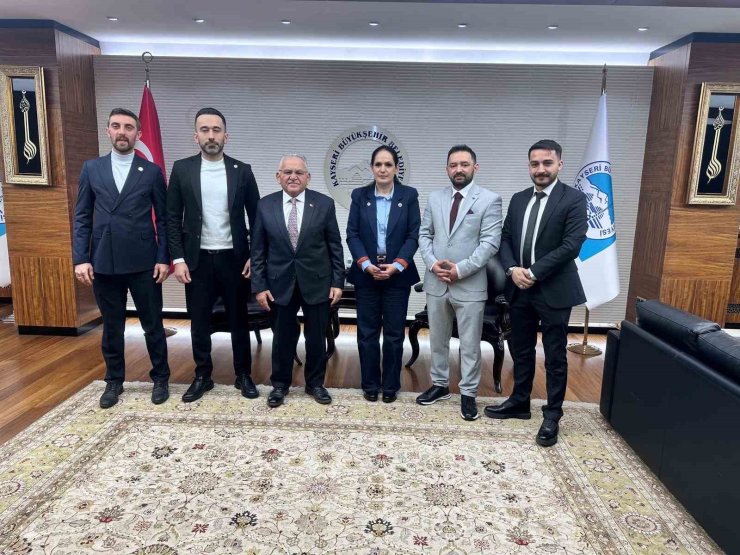 Avrupa Kayserili İşverenler Birliği’nden Başkan Büyükkılıç’a ziyaret