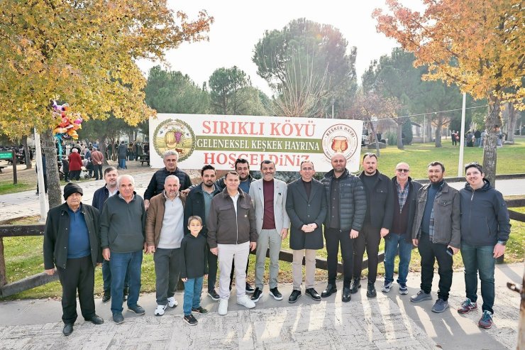 Sırıklı sakinlerinden 2 bin kişilik keşkek hayrı