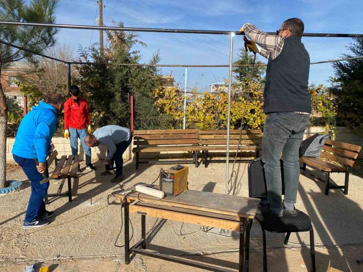 Şanlıurfa’da "Her ay bir köy okulu projesi" ile köy okullarının ihtiyaçları gideriliyor