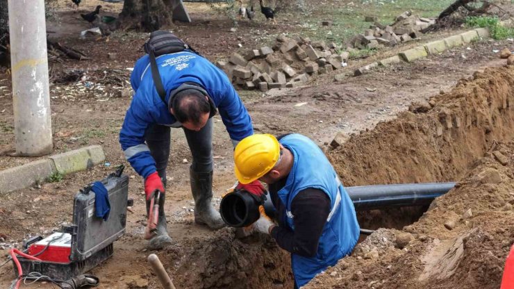 Aydın genelinde altyapı çalışmaları sürüyor