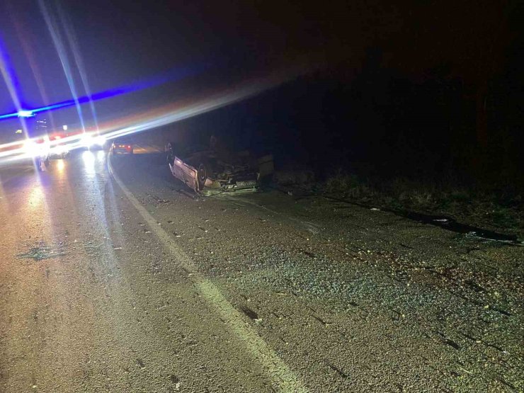 Bilecik’te kontrolden çıkan otomobil takla attı; alkollü sürücü ağır yaralandı
