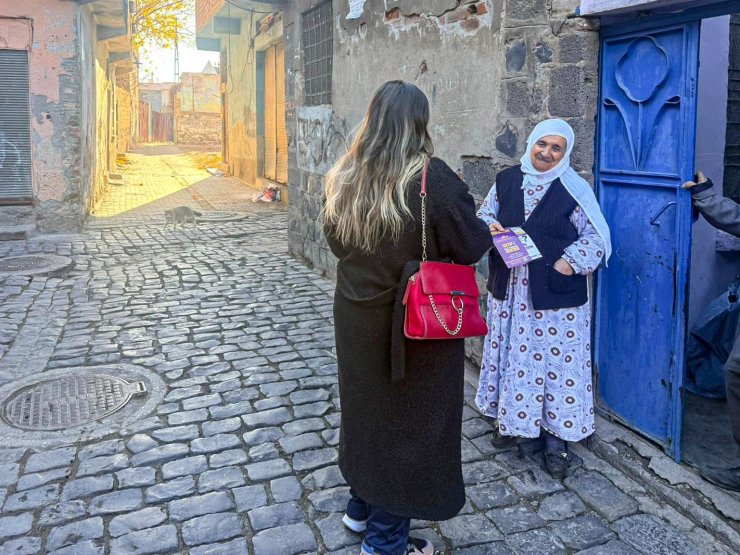 Diyarbakır’da kadınlar yönelik saha çalışması