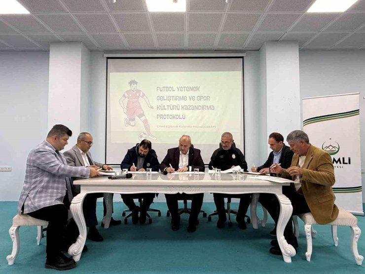 Çilimli’de eğitim ve spor için güç birliği protokolü