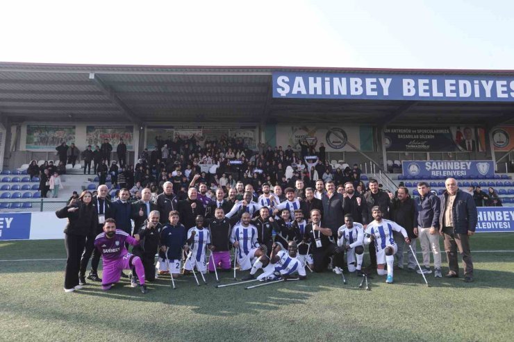Şahinbey Ampute’den 2-1’lik galibiyet