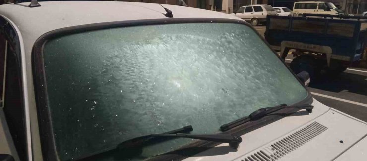 Gölbaşı’nda soğuk hava etkisini gösteriyor