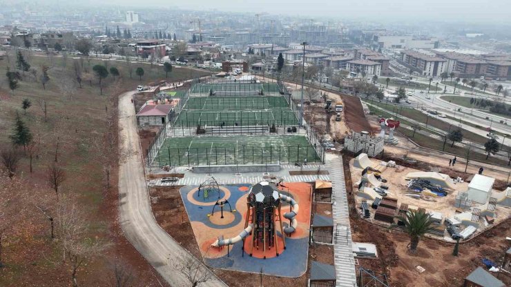 Kahramanmaraş’ın yeni spor vadisi, sosyal merkez olarak planlandı