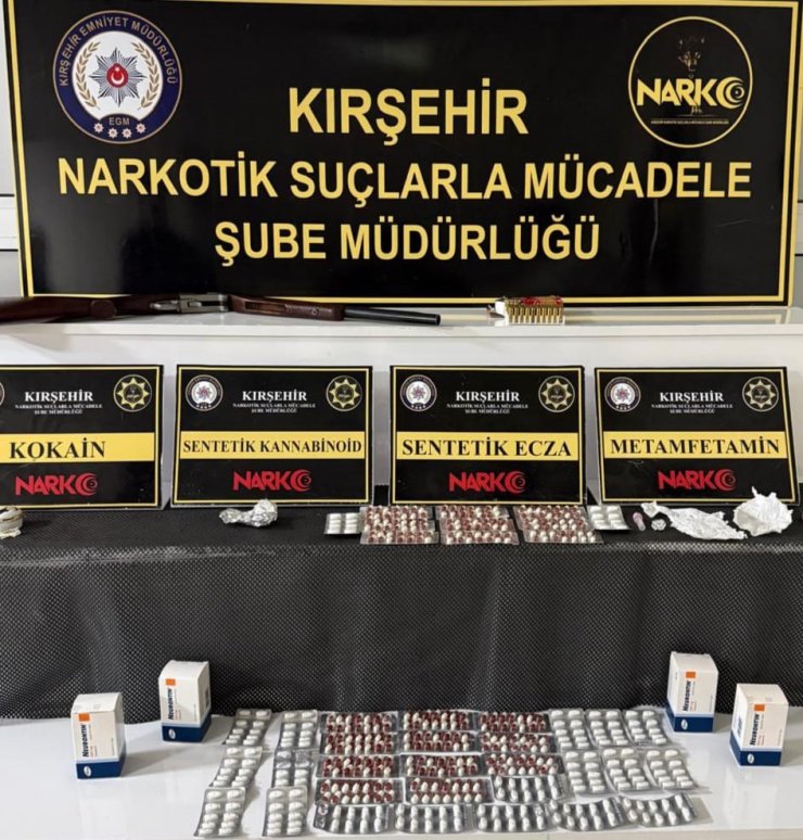 Kırşehir’de uyuşturucu operasyonu: 1 tutuklama