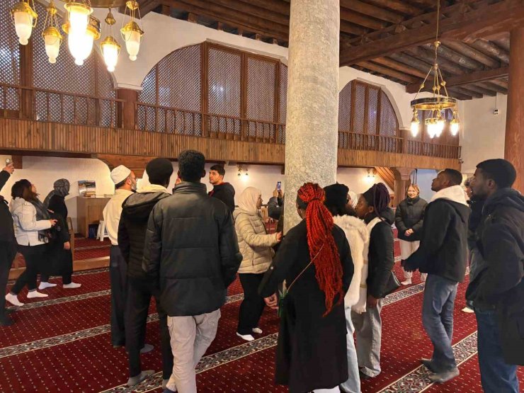 Yabancı üniversite öğrencileri Şuhut’un tarih ve kültürüyle buluştu