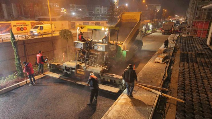 Büyükşehir, Azerbaycan Mahallesi’nde yol konforunu artırıyor