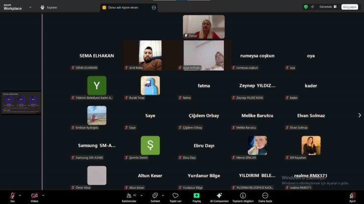 Yıldırım’da çocuk sağlığı masaya yatırıldı