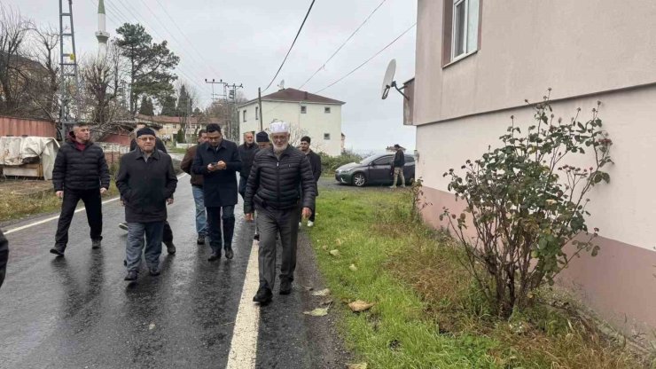 Büyük Tekke Köyü’nde tadilat sonrası ilk cuma namazı kılındı