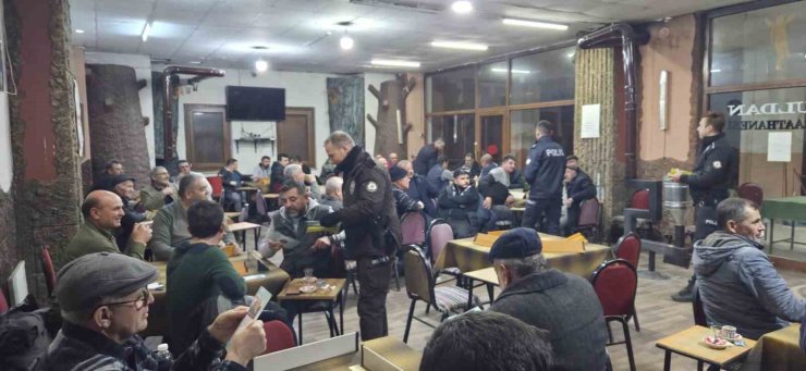 Çaylar polis, uyanık olmak vatandaştan