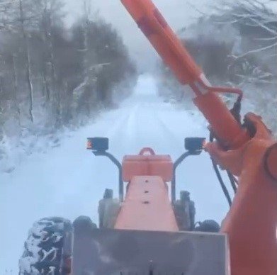 Sinop’ta kar yağışı: 34 köy yolu ulaşıma kapandı