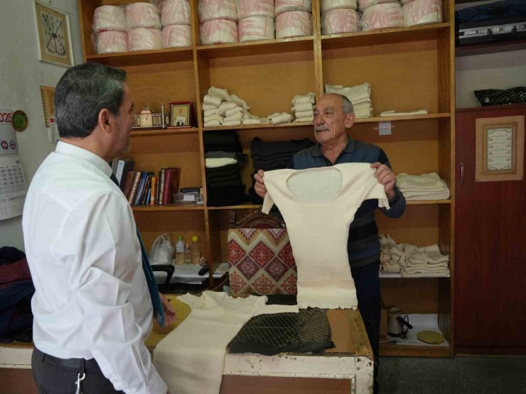 Asırlardır üretilen Kastamonu fanilasına kış günlerinde yoğun ilgi